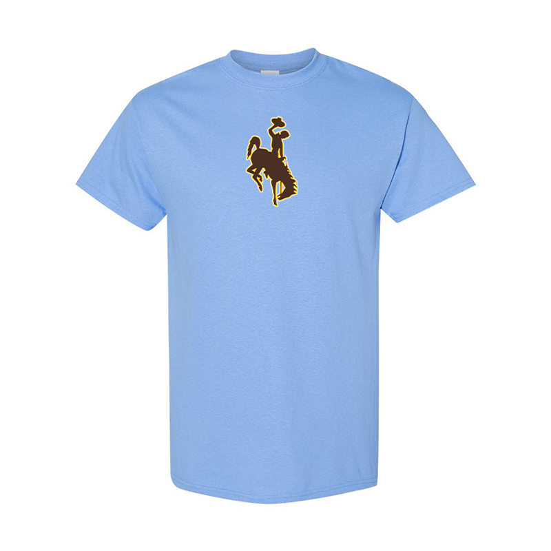 Men's  Wyoming Cowboys Gildan Heavy Cotton T-Shirt