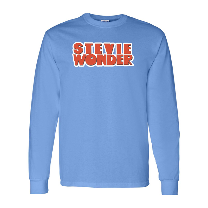 Men's Stevie-Wonder Gildan Heavy Cotton Long Sleeve T-Shirt