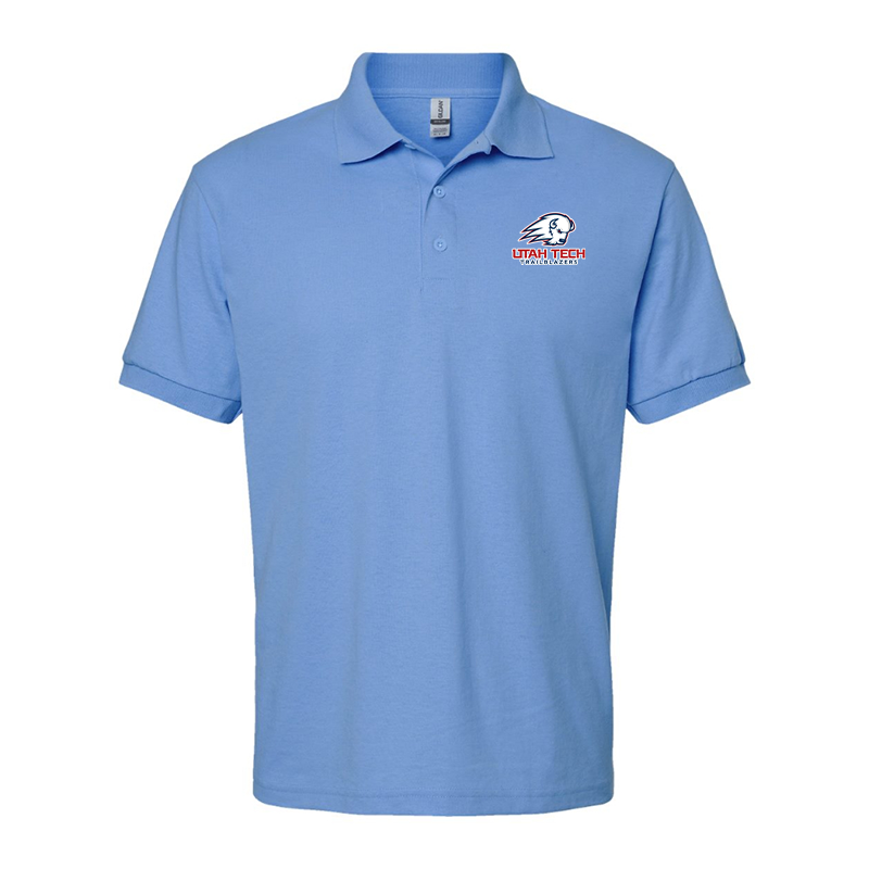 Men's Utah Tech Trailblazers Gildan Dry Blend Jersey Polo