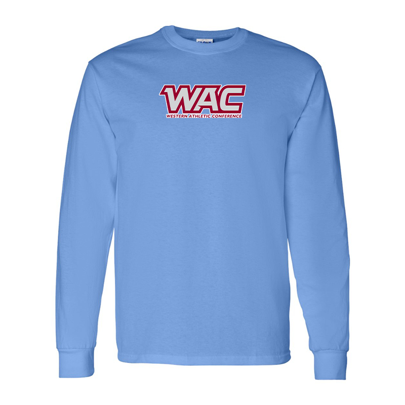 Men's Western Athletic Conference Gildan Heavy Cotton Long Sleeve T-Shirt