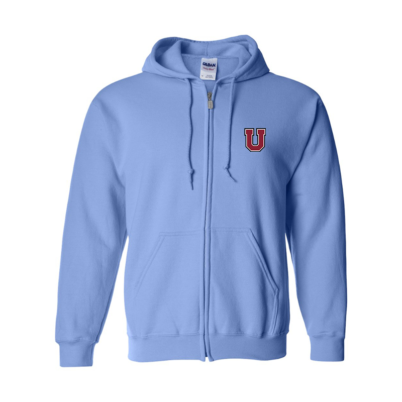 Men's Union Dutchmen Gildan  Heavy Blend Full Zip Hooded Sweatshirt