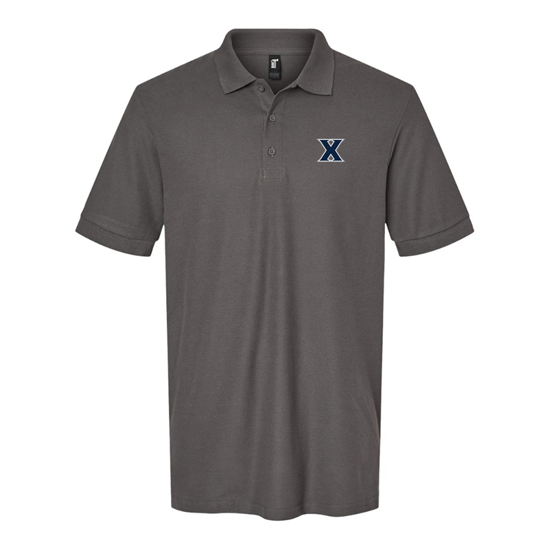 Men's Xavier Musketeers Gildan Hammer Pique Polo