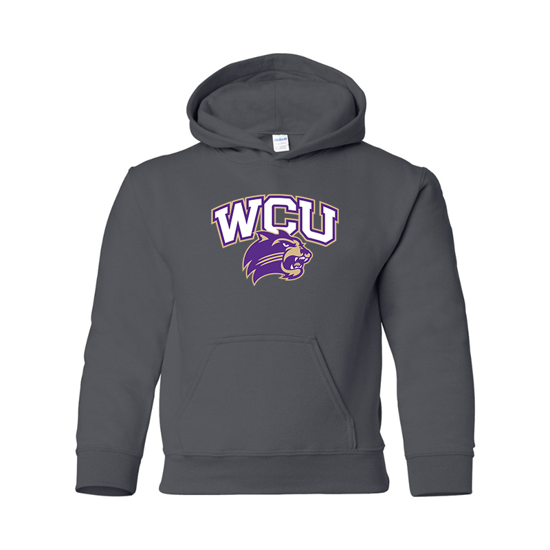Youth Western Carolina CatamountsGildan Heavy Blend  Hooded Sweatshirt