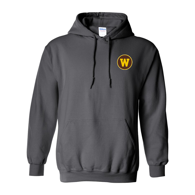 Men's Western Michigan Broncos Gildan  Heavy Blend Hooded Sweatshirt
