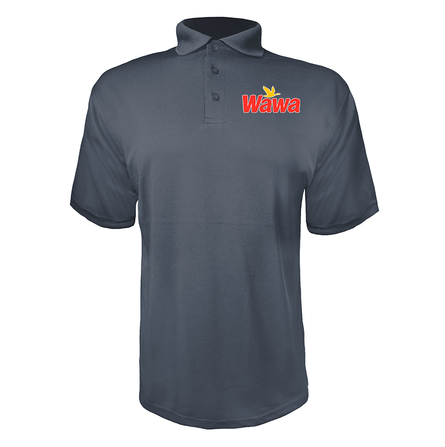 Men's Wawa Gas Station  Polyester Polo