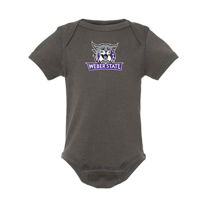 Weber State Wildcats Rabbit Skins Infant Baby Rib Bodysuit