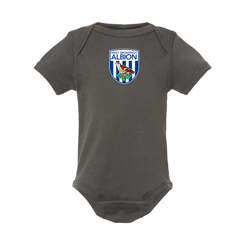 West Bromwich Albion Soccer  Rabbit Skins Infant Baby Rib Bodysuit