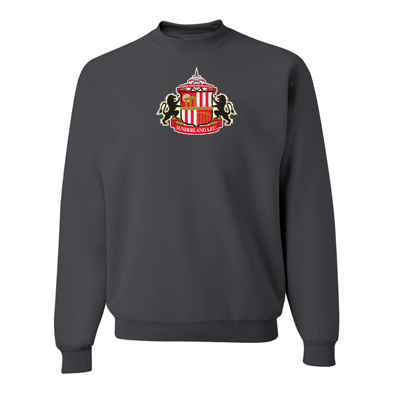 Men's  Sunderland AFC Soccer JERZEES NuBlend Crewneck Sweatshirt