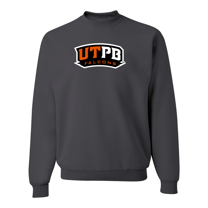 Men's UTPB Falcons JERZEES NuBlend Crewneck Sweatshirt