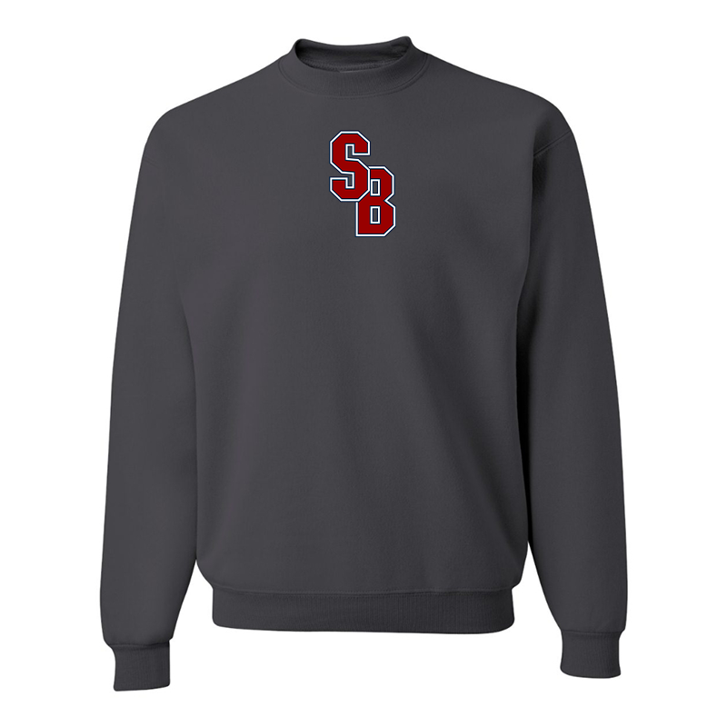 Men's  Stony Brook Seawolves   JERZEES NuBlend Crewneck Sweatshirt
