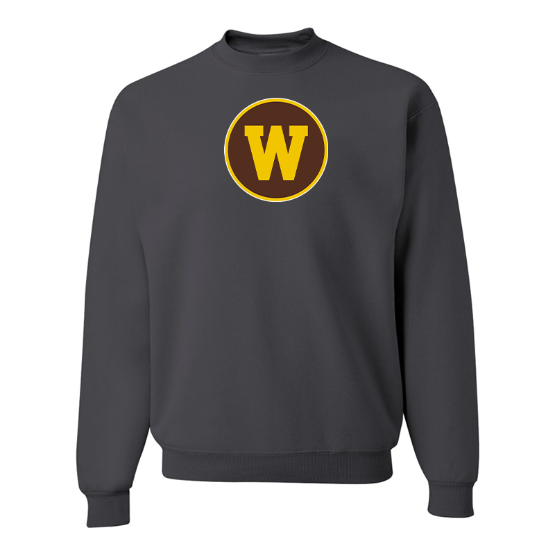 Men's Western Michigan Broncos  JERZEES NuBlend Crewneck Sweatshirt