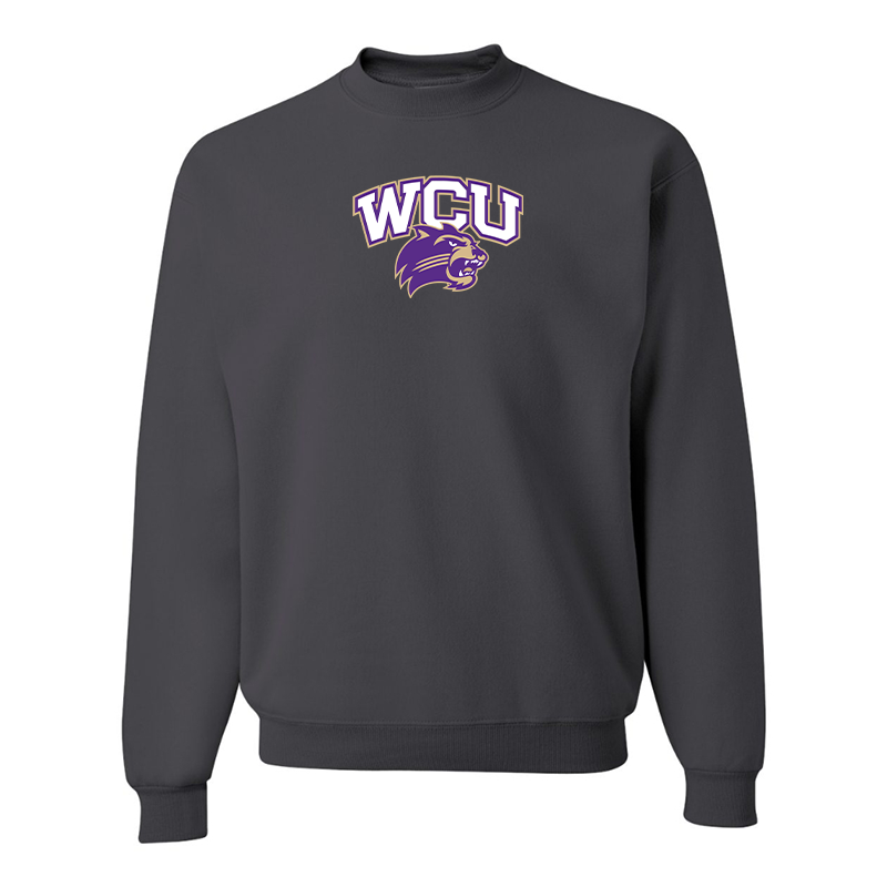 Men's Western Carolina Catamounts JERZEES NuBlend Crewneck Sweatshirt