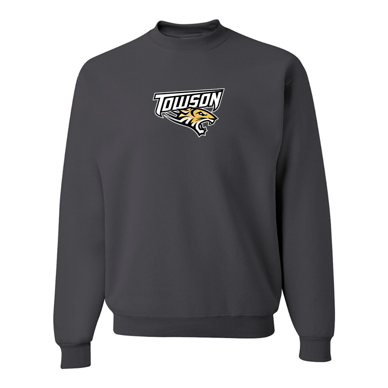 Men's Towson Tigers  JERZEES NuBlend Crewneck Sweatshirt