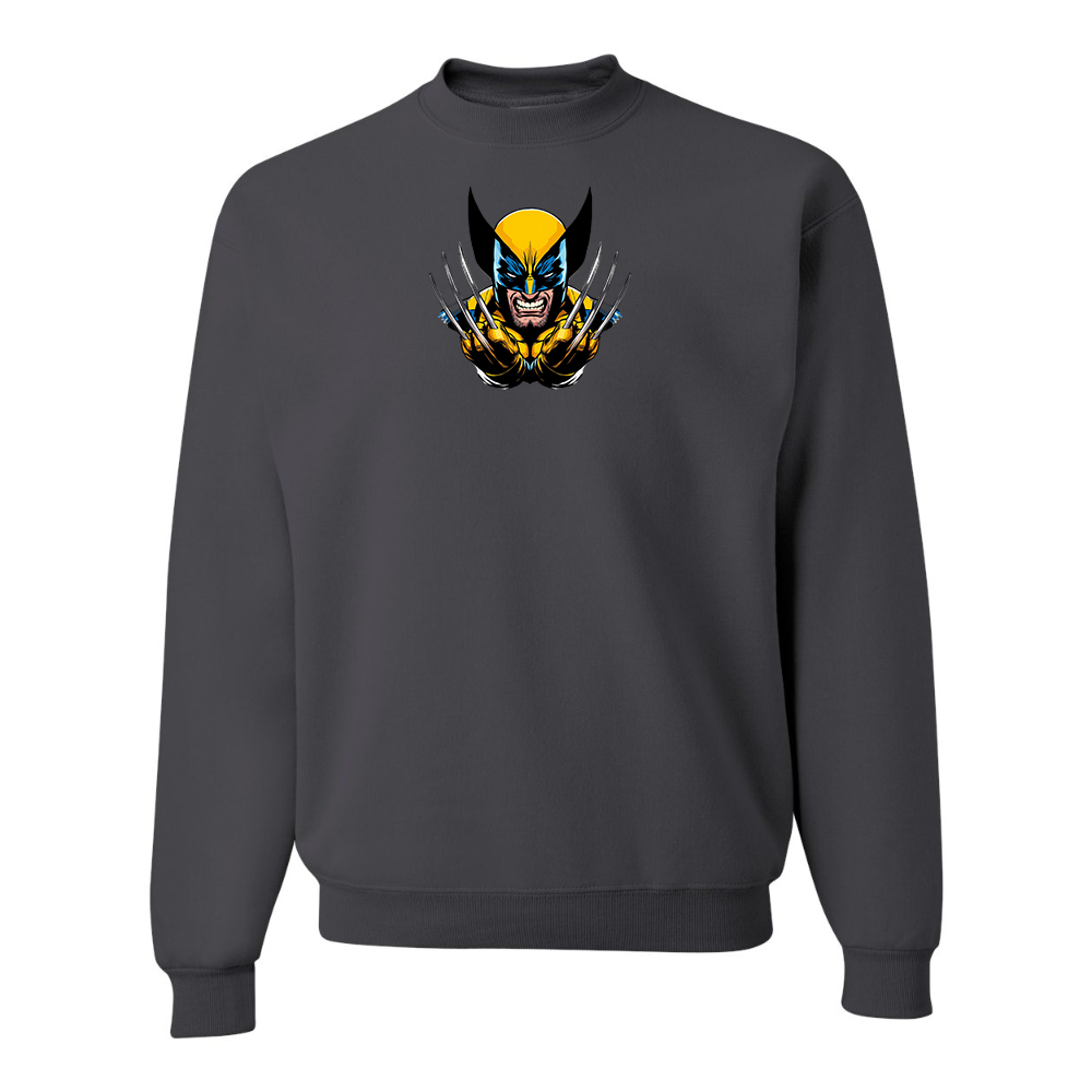 Men's Wolverine 2025 Art    JERZEES NuBlend Crewneck Sweatshirt