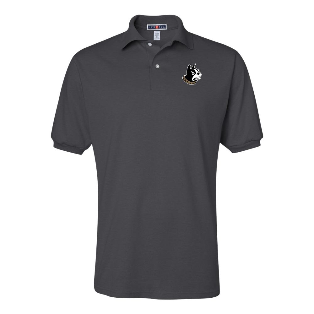 Men's Wofford Terriers JERZEES  SpotShield polo