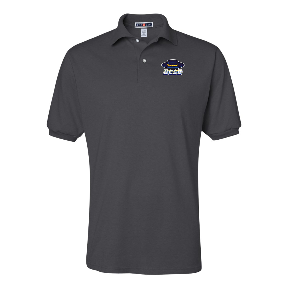 Men's UCSB Gauchos JERZEES  SpotShield polo