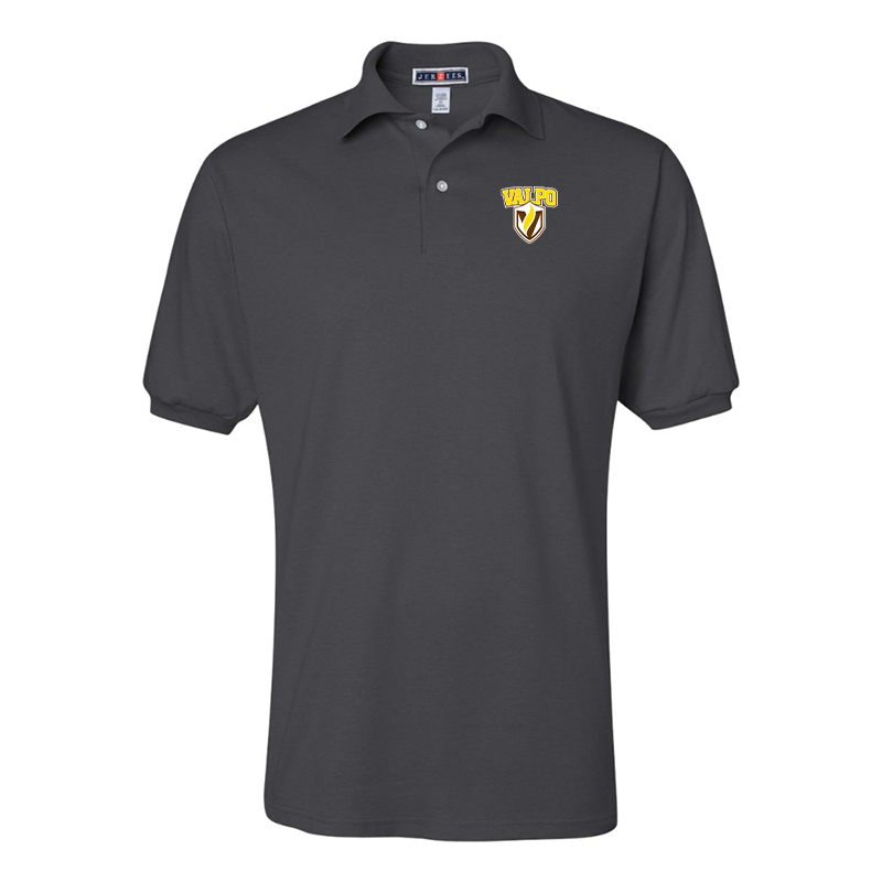 Men's Valparaiso Crusaders JERZEES  SpotShield polo