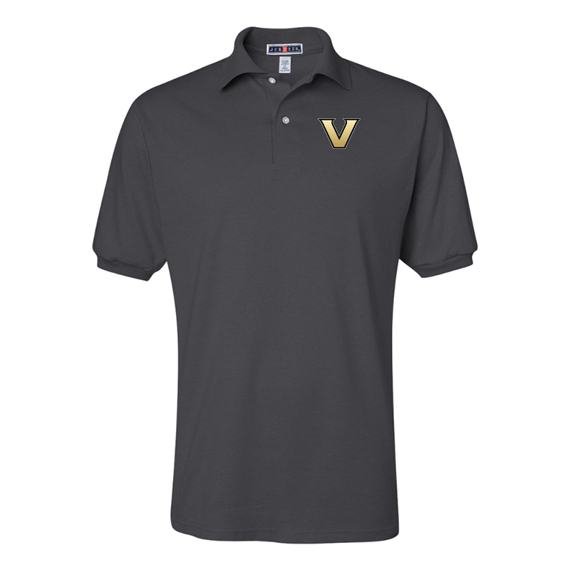 Men's Vanderbilt Commodores JERZEES  SpotShield polo