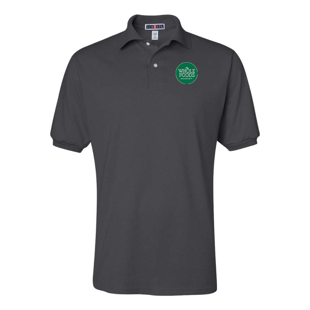 Men's Whole Foods Market JERZEES  SpotShield polo