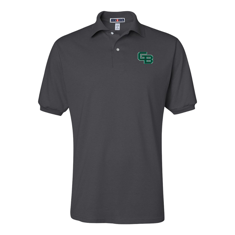 Men's  Wisconsin Green Bay Phoenix JERZEES  SpotShield polo