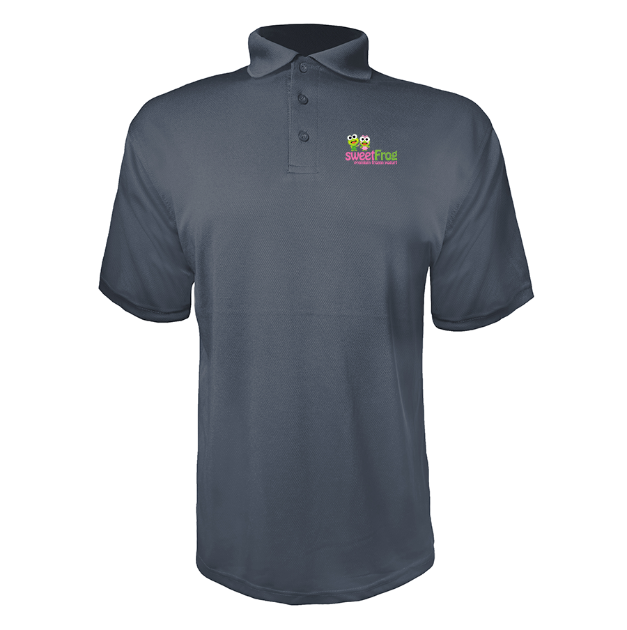 Men's Sweet Frog Frozen Polyester Polo