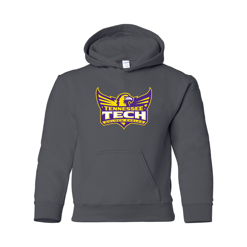 Youth Tennessee Tech Golden Eagles Gildan Heavy Blend  Hooded Sweatshirt