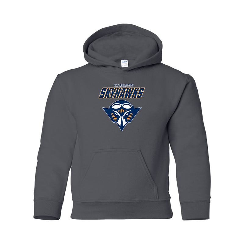 Youth Tennessee Martin Skyhawks Gildan Heavy Blend  Hooded Sweatshirt