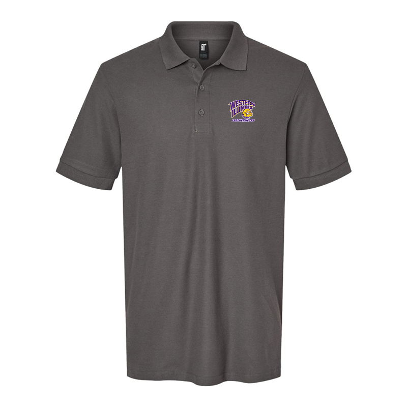 Men's Western Illinois Leathernecks Gildan Hammer Pique Polo