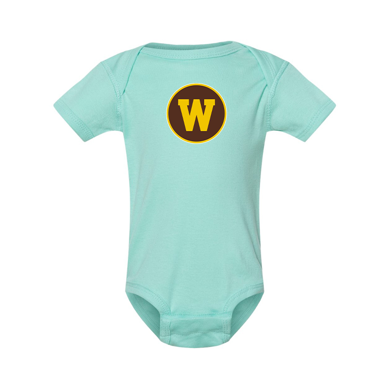 Western Michigan Broncos Rabbit Skins Infant Baby Rib Bodysuit