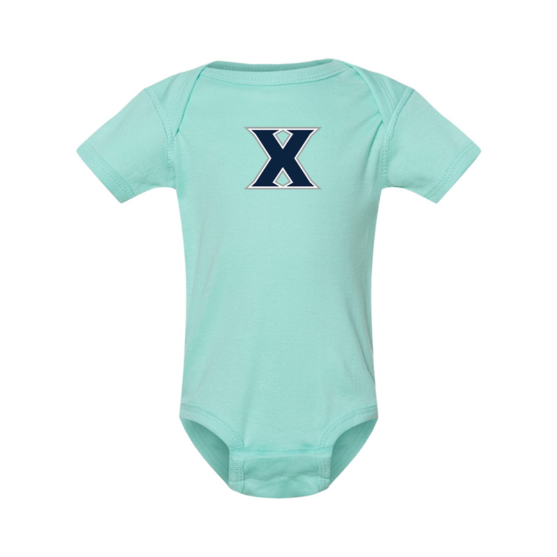 Xavier Musketeers  Rabbit Skins Infant Baby Rib Bodysuit