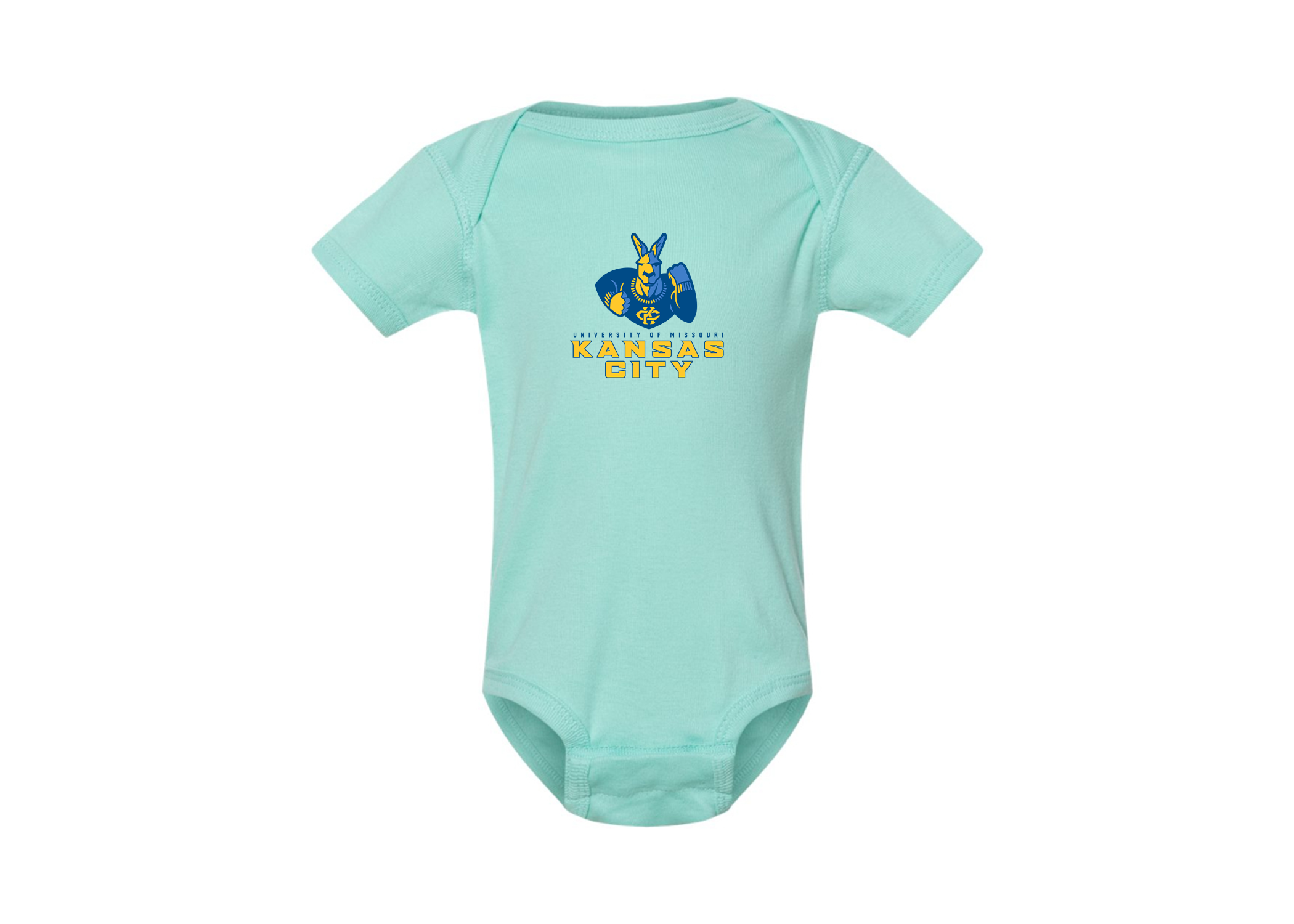 UMKC Kangaroos Rabbit Skins Infant Baby Rib Bodysuit