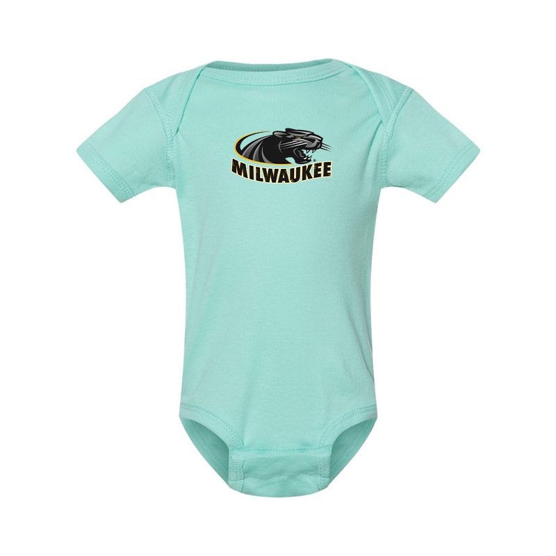 Wisconsin Milwaukee Panthers Rabbit Skins Infant Baby Rib Bodysuit