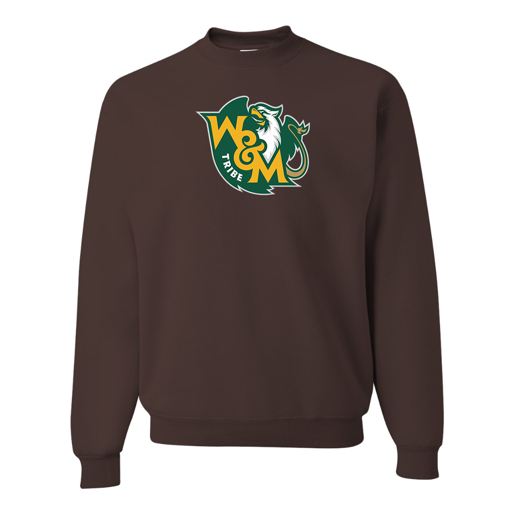 Men's William and Mary Tribe   JERZEES NuBlend Crewneck Sweatshirt