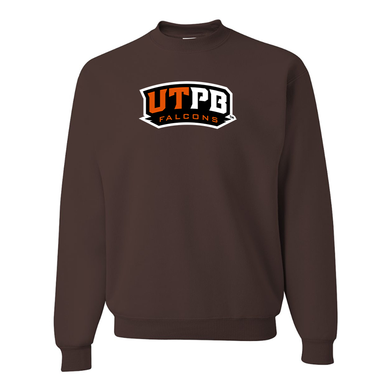 Men's UTPB Falcons JERZEES NuBlend Crewneck Sweatshirt