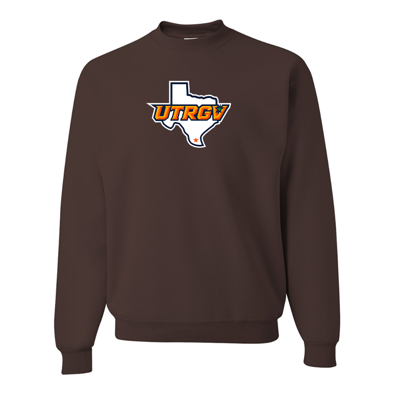 Men's UTRGV Vaqueros JERZEES NuBlend Crewneck Sweatshirt
