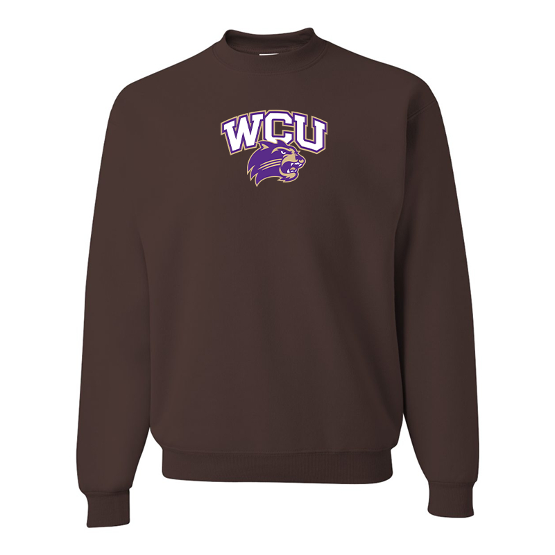 Men's Western Carolina Catamounts JERZEES NuBlend Crewneck Sweatshirt