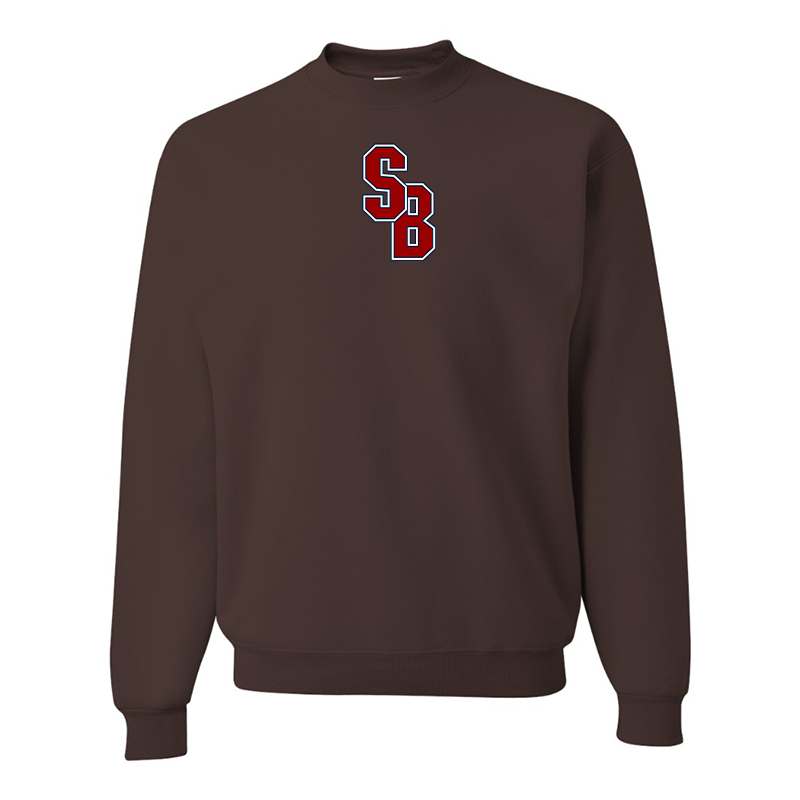 Men's  Stony Brook Seawolves   JERZEES NuBlend Crewneck Sweatshirt