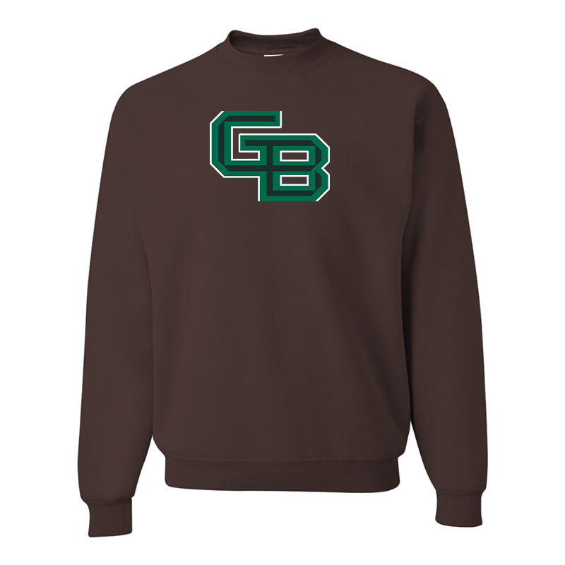 Men's Wisconsin Green Bay Phoenix  JERZEES NuBlend Crewneck Sweatshirt