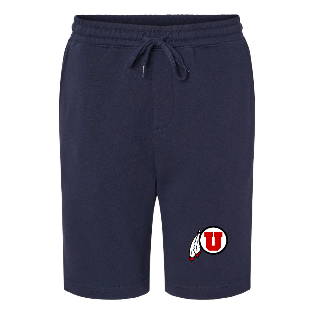 Men's Utah Utes Independent Trading Co Midweight Fleece Shorts