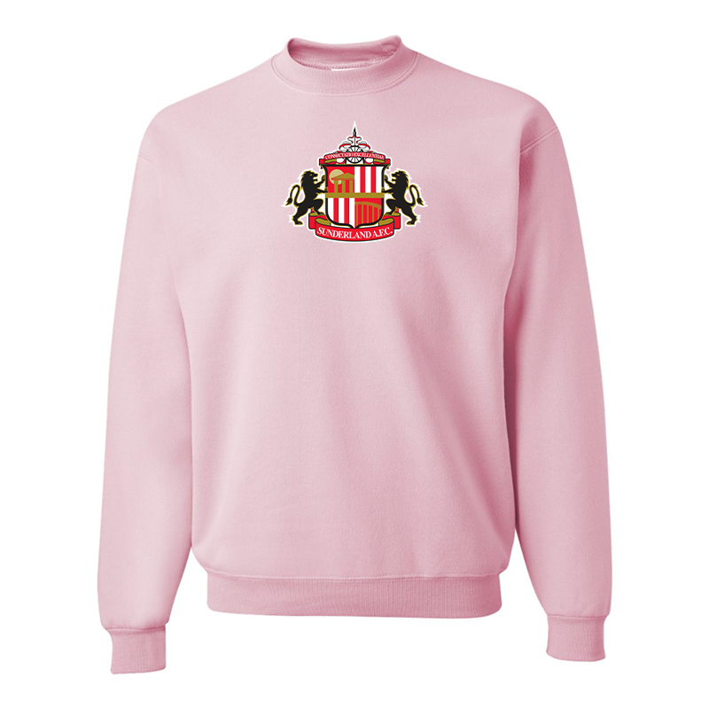 Men's  Sunderland AFC Soccer JERZEES NuBlend Crewneck Sweatshirt