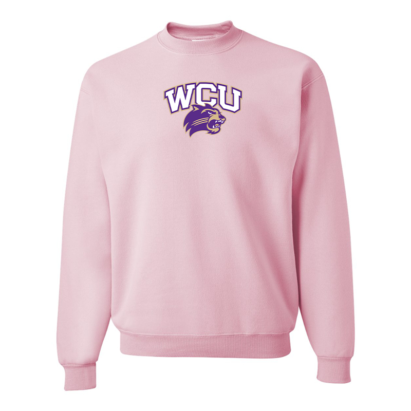 Men's Western Carolina Catamounts JERZEES NuBlend Crewneck Sweatshirt