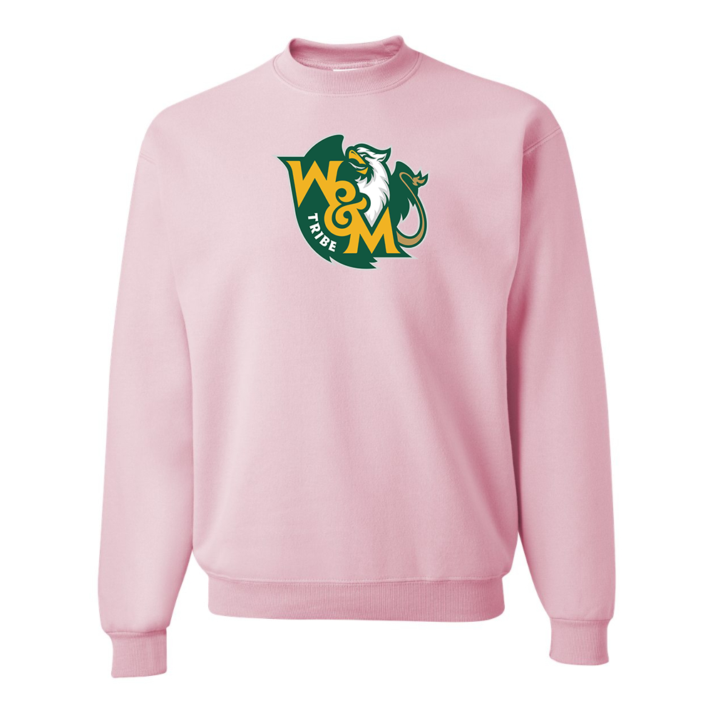 Men's William and Mary Tribe   JERZEES NuBlend Crewneck Sweatshirt
