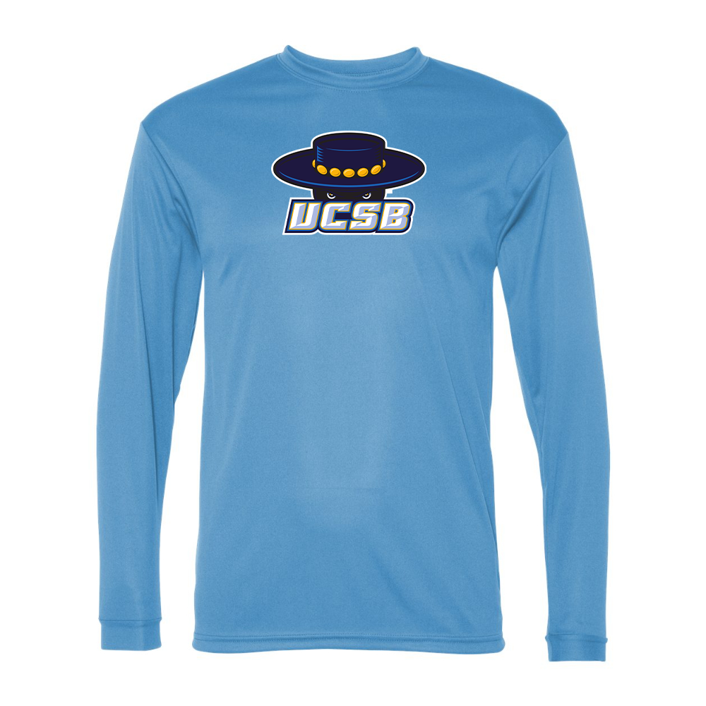 Men's UCSB Gauchos Performance Long Sleeve T-Shirt