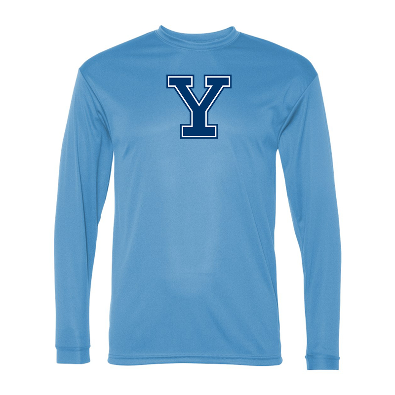 Men's Yale Bulldogs Performance Long Sleeve T-Shirt