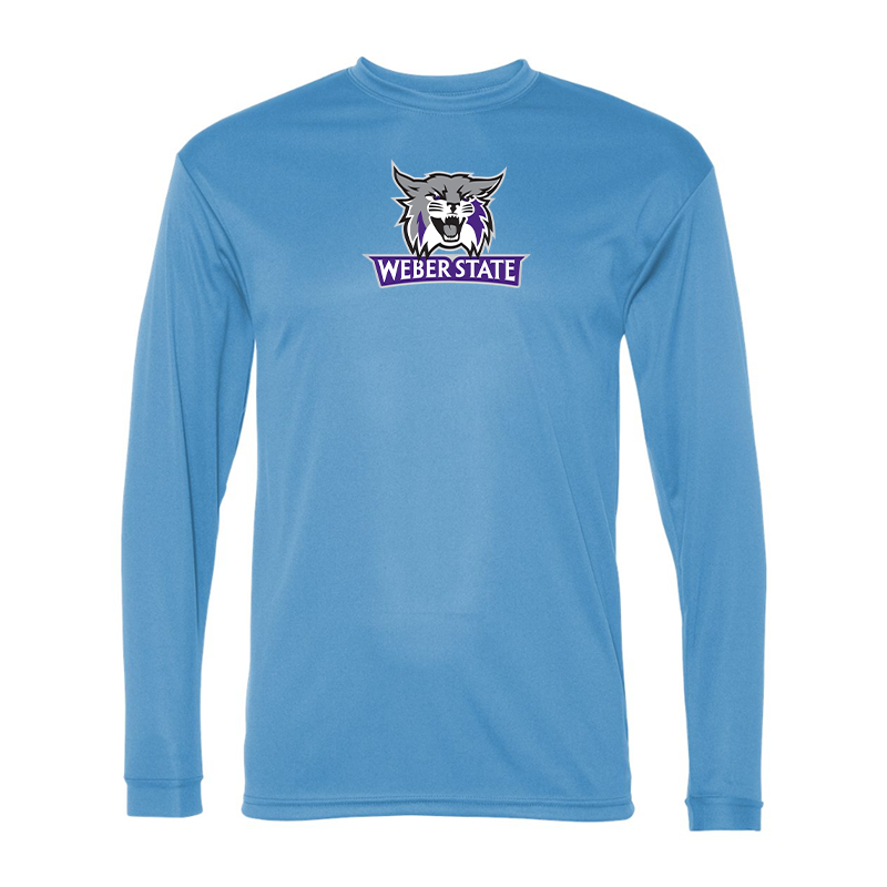 Men's Weber State Wildcats  Performance Long Sleeve T-Shirt