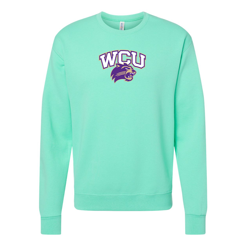 Men's Western Carolina Catamounts JERZEES NuBlend Crewneck Sweatshirt