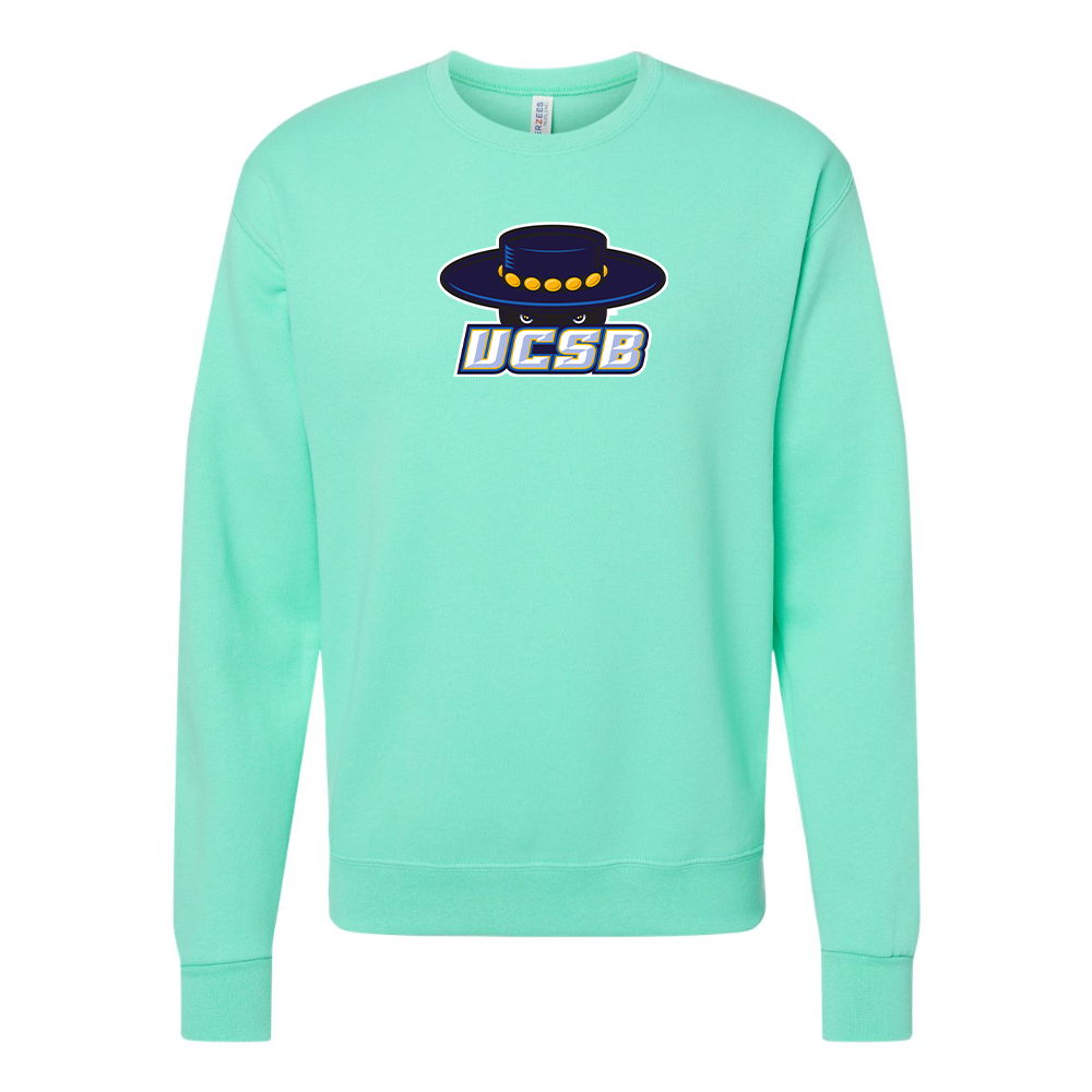 Men's UCSB Gauchos  JERZEES NuBlend Crewneck Sweatshirt