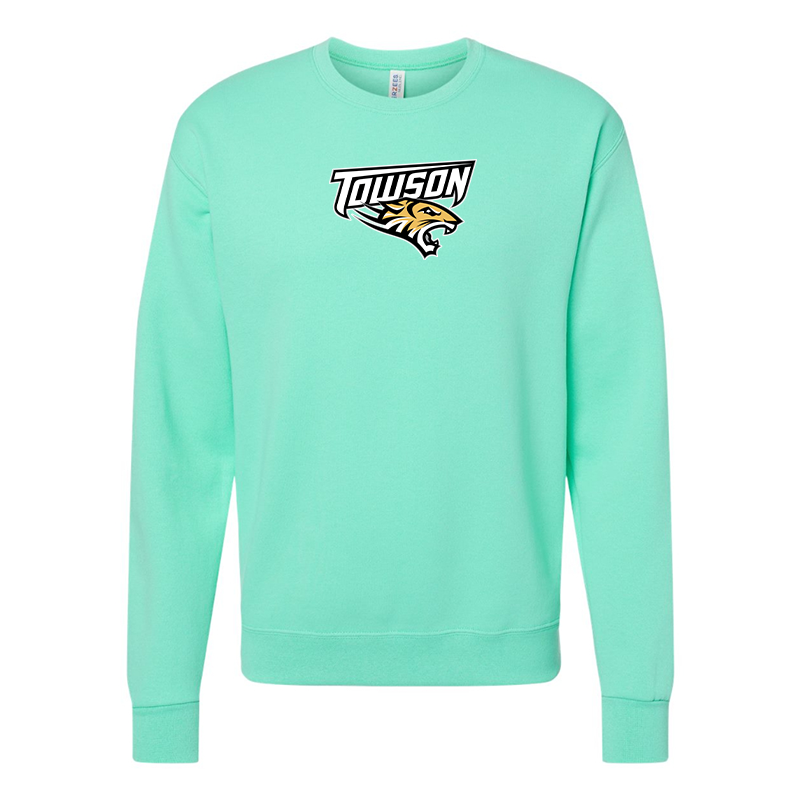Men's Towson Tigers  JERZEES NuBlend Crewneck Sweatshirt