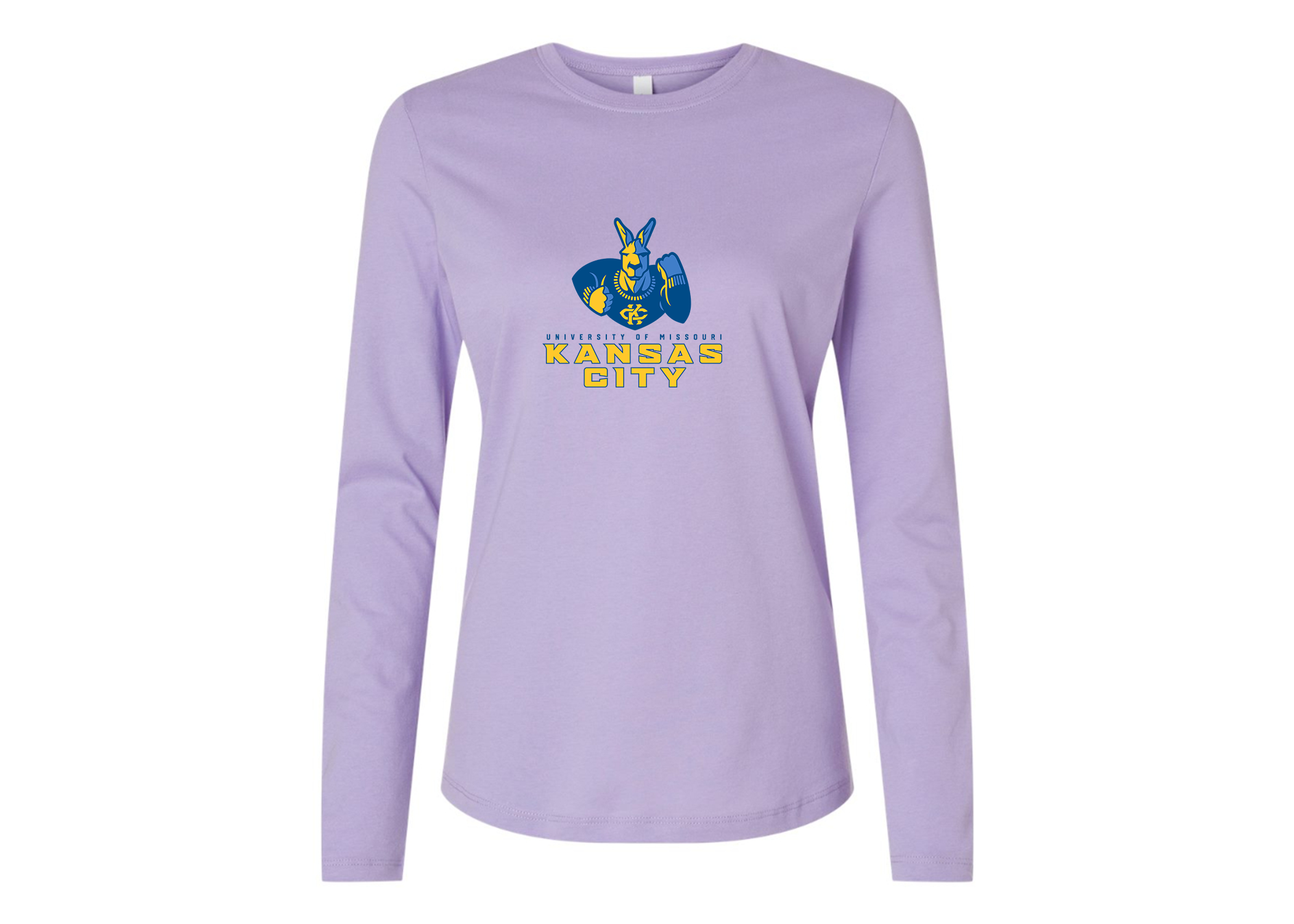 Bella Canvas Women’s UMKC Kangaroos Jersey Long Sleeve Tee