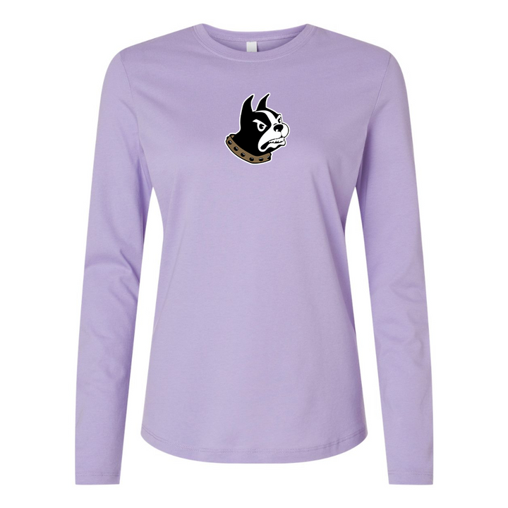 BELLA CANVAS Women’s Wofford Terriers  Jersey Long Sleeve Tee